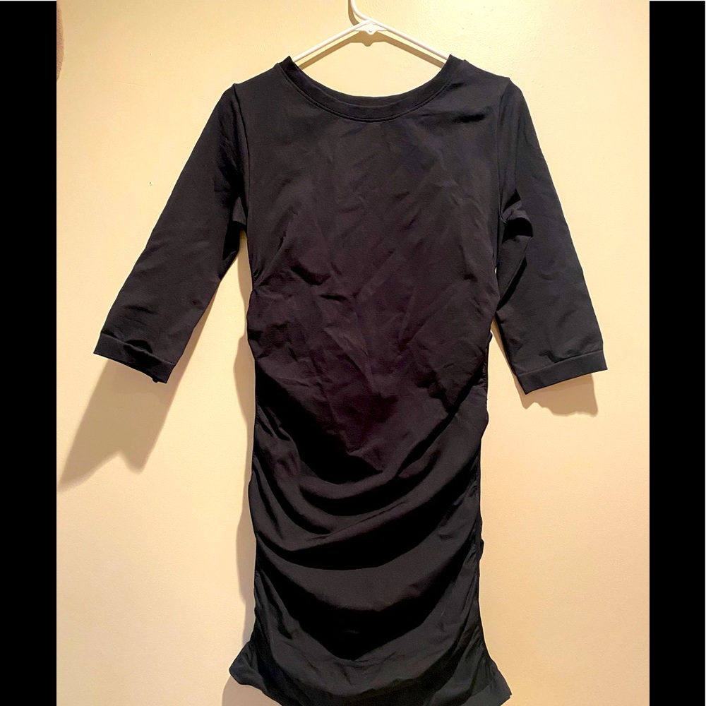 Maternity little black dress